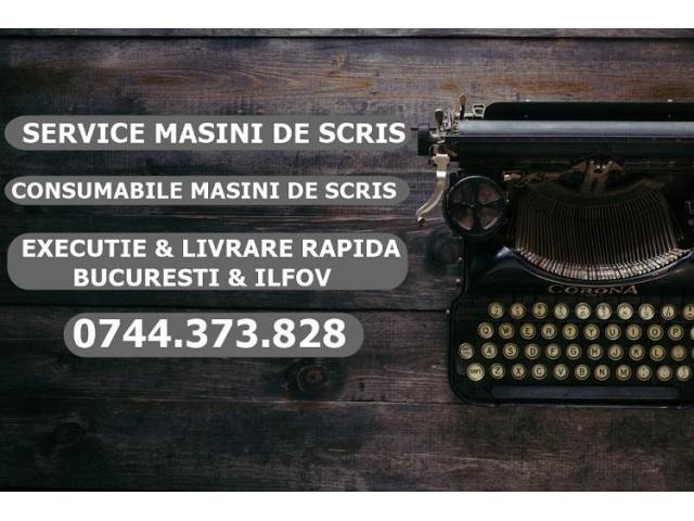 Service masini de scris 0744373828 consumabile masini de scris in Bucuresti si Ilfov.