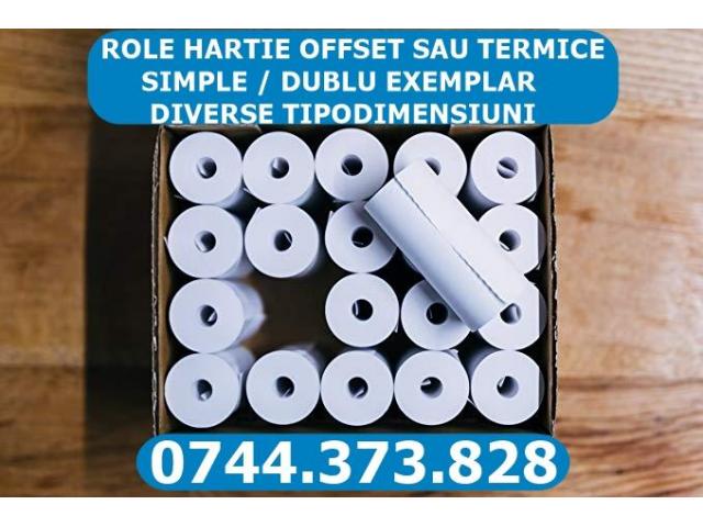 Role hartie termica si offset in orice tipodimensiune.
