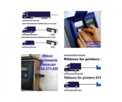 Ribon (banda tus) rola hartie pentru inregistrator Transcan si Thermo King, Datacold, Carrier, Touch