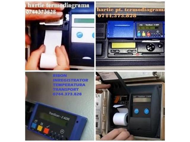 Ribon scriere si rola hartie Transcan, Thermo King , Euroscan, Cargo-Print , Carrier Transicold, Ter
