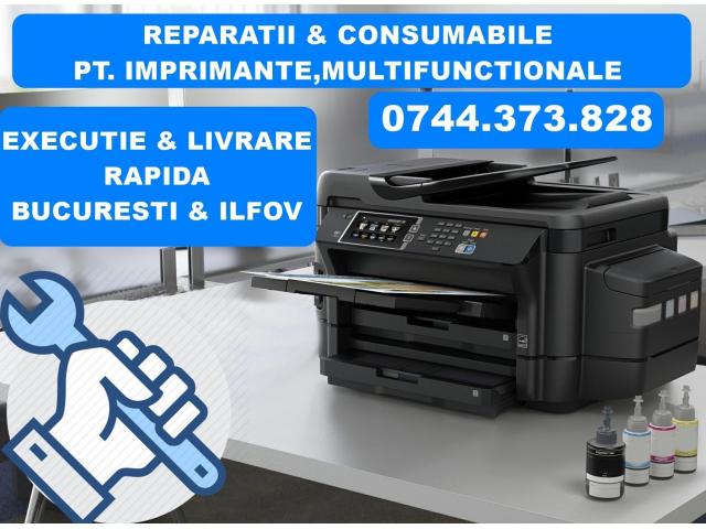 Reparatii imprimante Epson EcoTank cu CISS integrat, in Bucuresti si Ilfov.