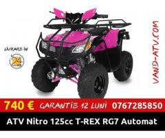 ATV Nitro 125cc T-REX RG7 "Automat + Marsarier
