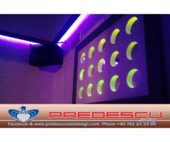 LED Pixeli Pereti Dinamici Lumini Club Predescu Rebel Design