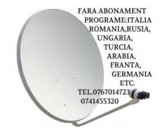 Antene satelit fara abonament, 0767014723
